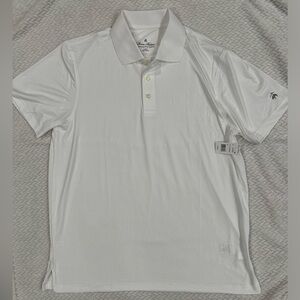 means size medium button tee